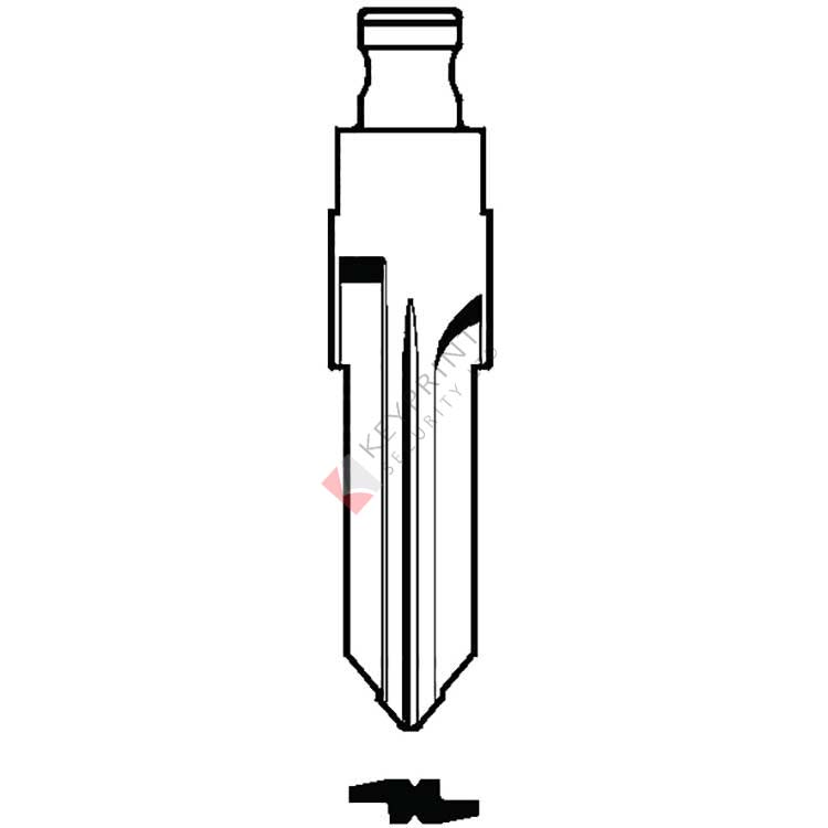 VAC102FH Silca Flip Key Blade