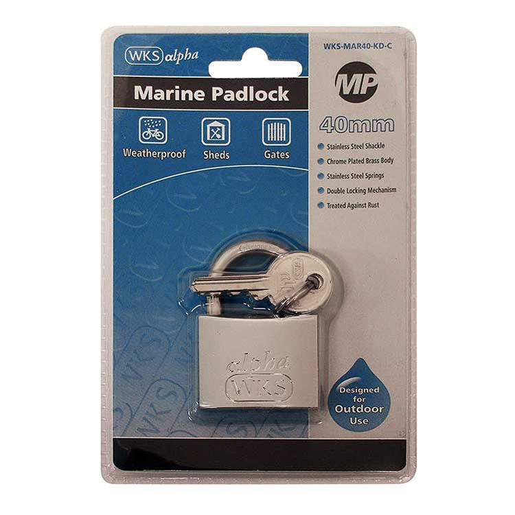 30mm Marine Padlock Blister