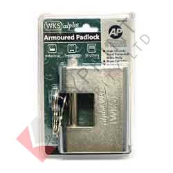 91mm Armoured Padlock Blister