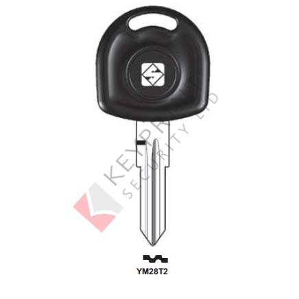 YM28T2 Transponder Key Blank for Opel-Vauxhall (CASE ONLY)