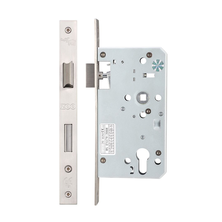 DIN Escape Lock 72MM C/C - Backset 60MM - Square End