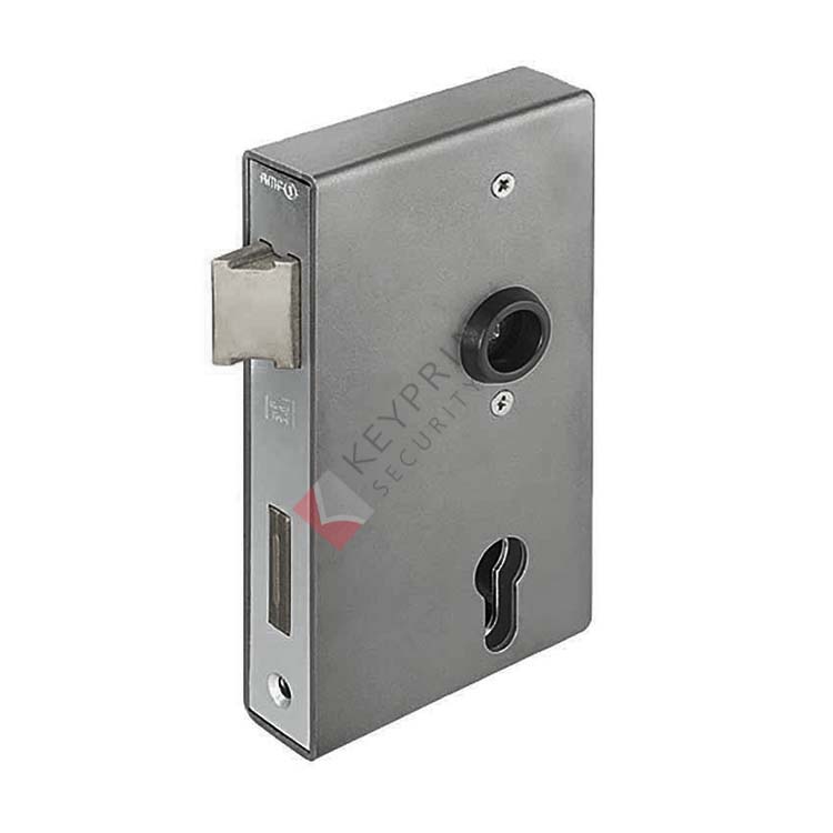 Gate Lock No.140U - Sash Lockcase Euro Profile 60mm Backset