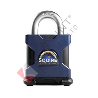 Squire Stronghold EM 65mm Standard Shackle Euro Padlock - Body Only